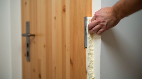 Optimisez l'isolation de votre porte avec une bande isolante