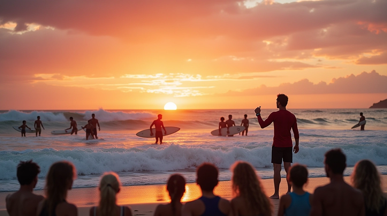 Différentes formules pour progresser sur les vagues
